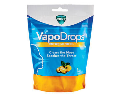 Vicks VapoDrops 24pk – Butter Menthol