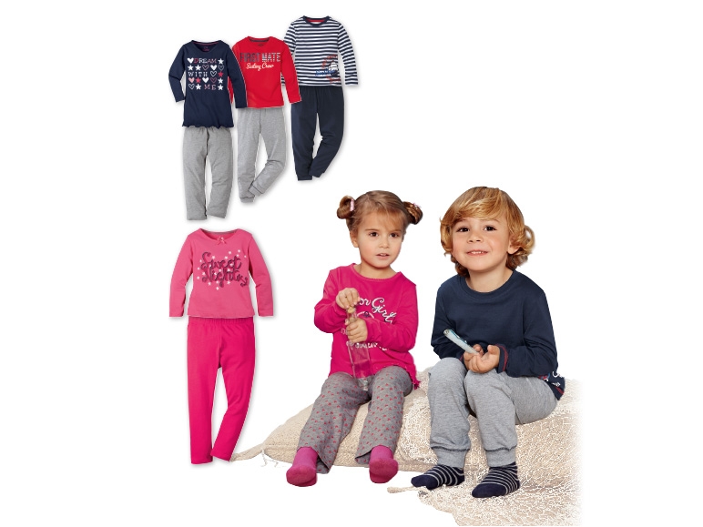 Lupilu(R) Boys' or Girls' Pyjamas