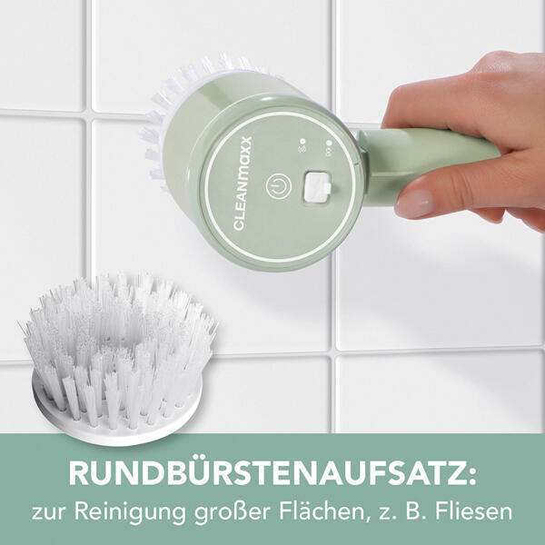 Akku-Reinigungsbürste