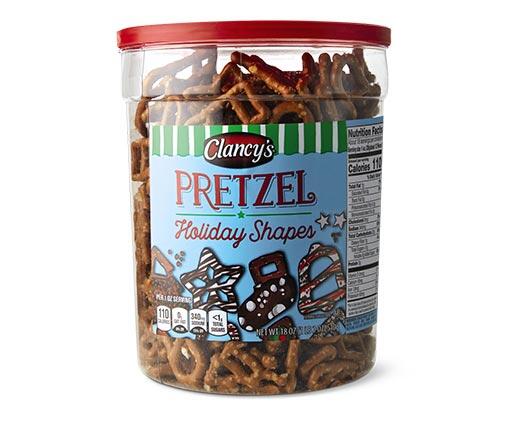 Clancy's 
 Pretzel Rods or Holiday Shapes