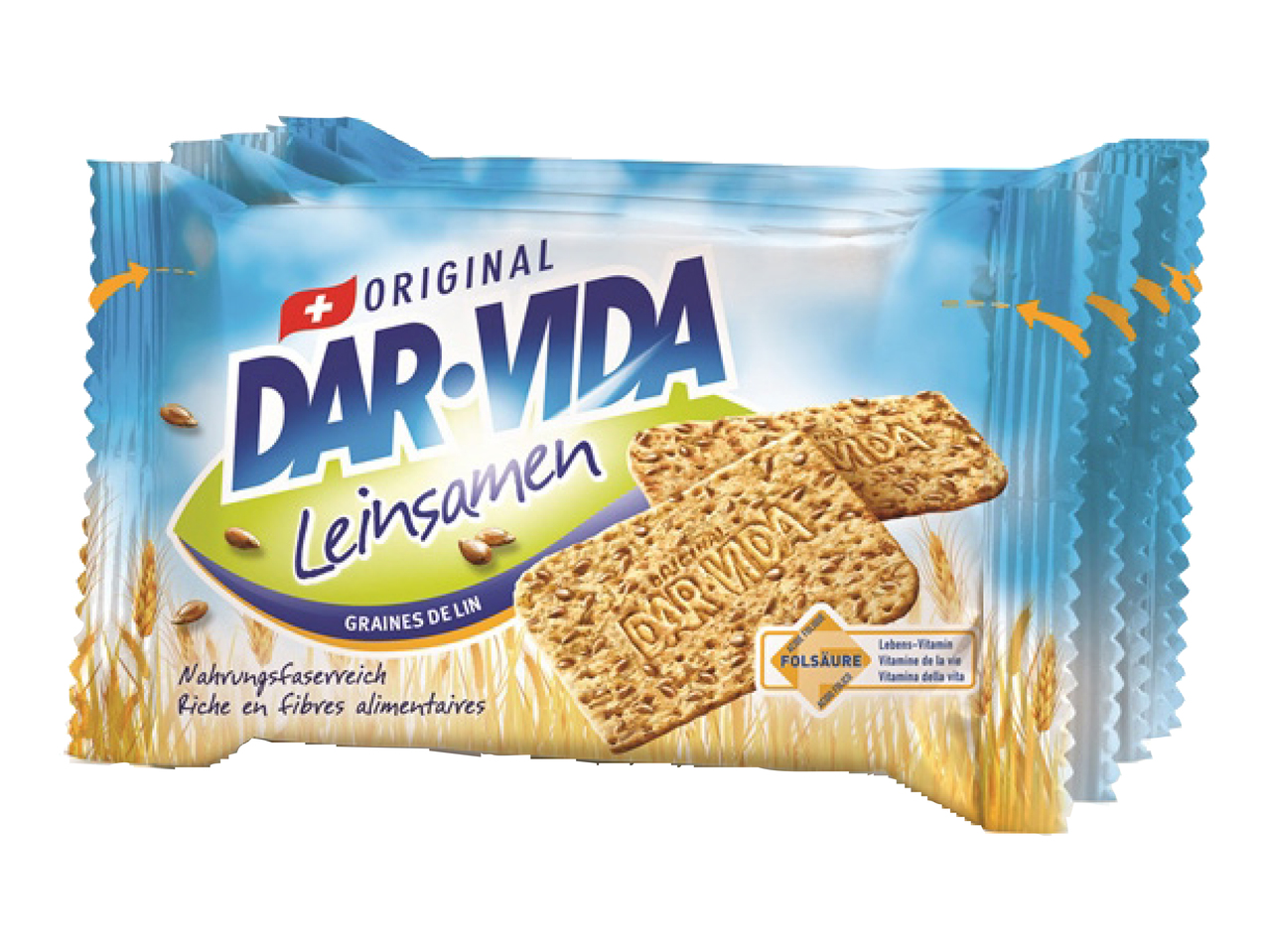 Cracker aux graines de lin DAR-VIDA