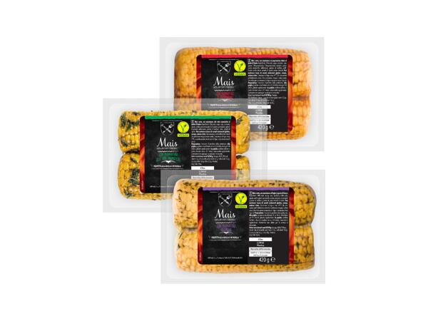 Marinated corn