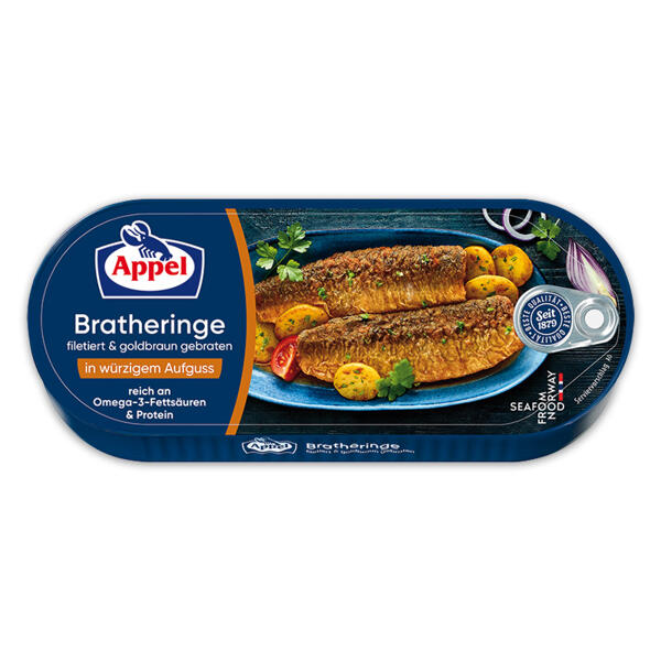 Filetierte Bratheringe
