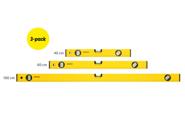 Vattenpass, 3-pack