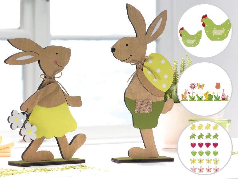 MELINERA Easter Wooden Decoration