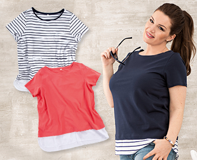 Shirt pour femmes 2 en 1 BLUE MOTION+