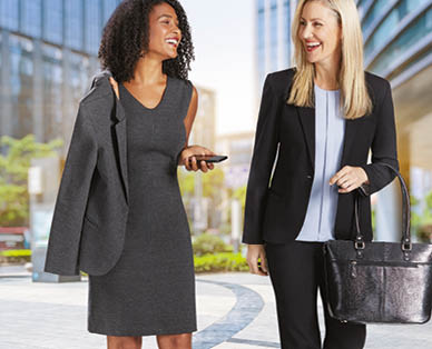 Ladies Ponte Work Dress
