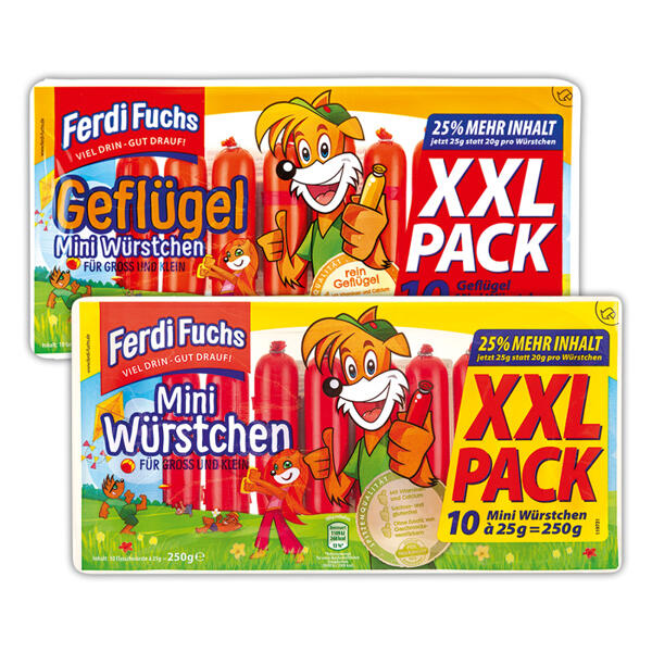 Mini-Würstchen XXL
