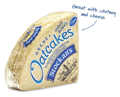 Stockan's Thin Triangle Oatcakes