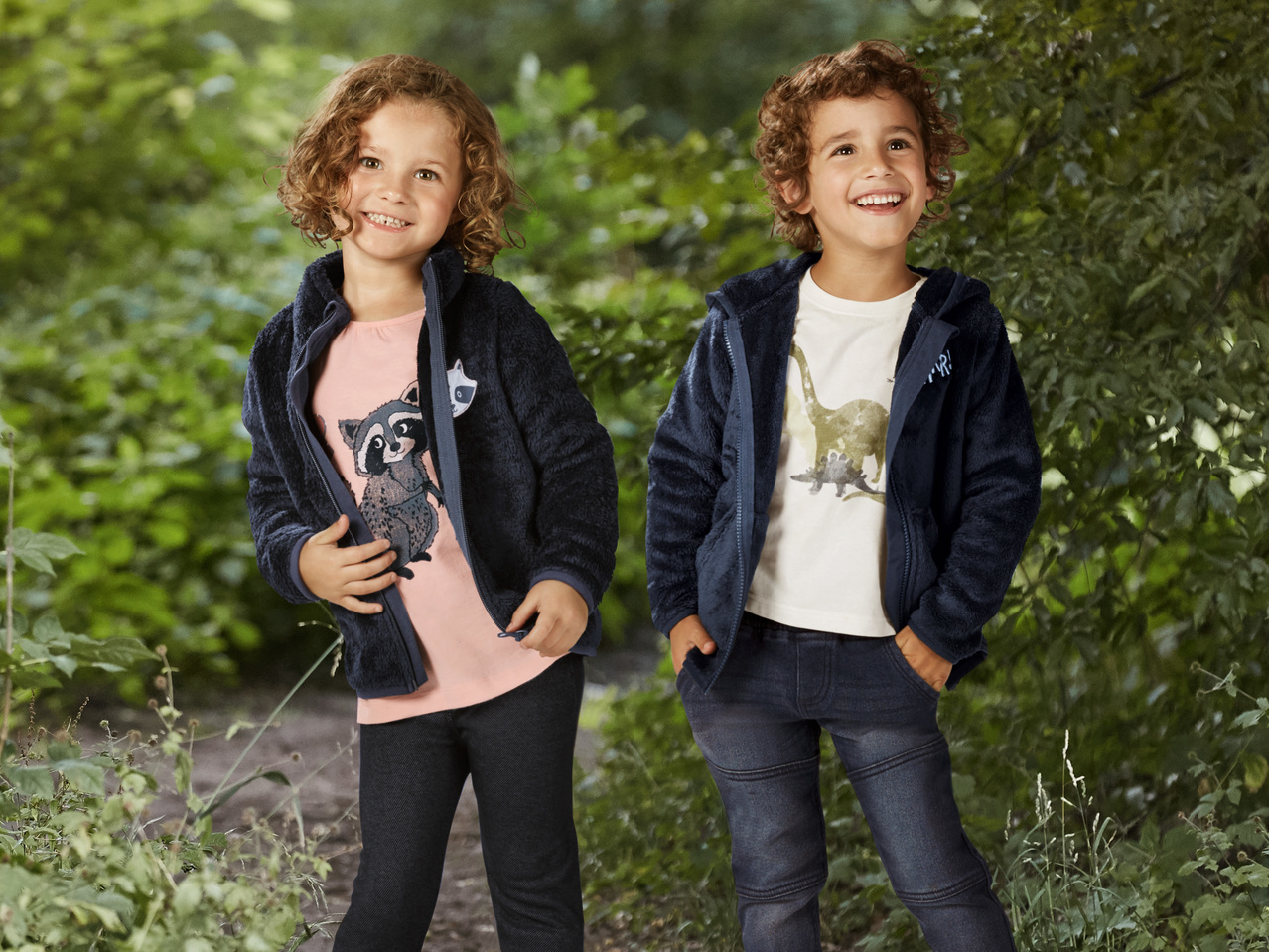 LUPILU(R) Kleinkinder Teddyfleecejacke1