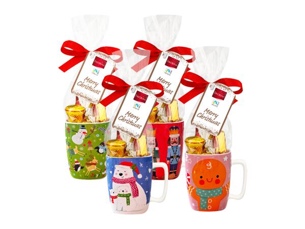 Christmas Mug with Chocolate