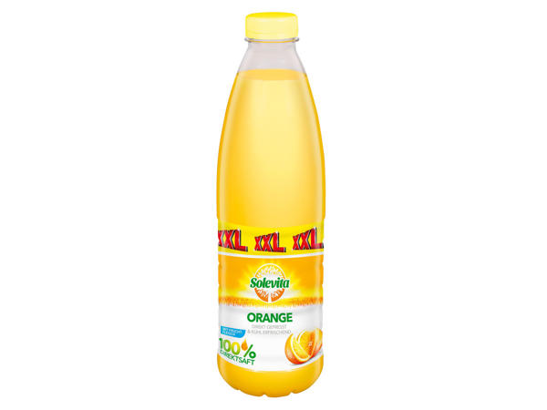 SOLEVITA Frischer Orangensaft 1 Liter + 250 ml GRATIS