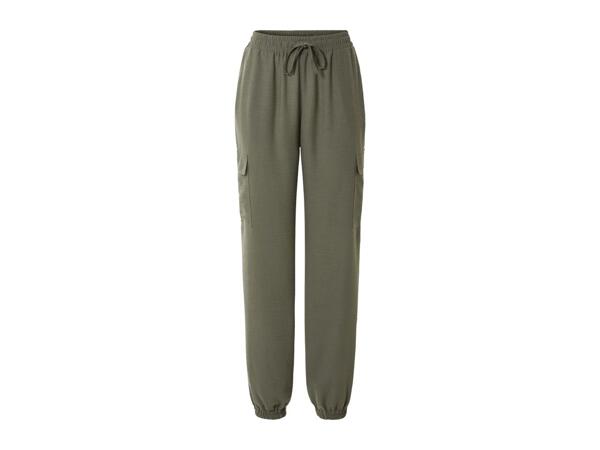 Esmara Ladies' Olive Cargo Trousers