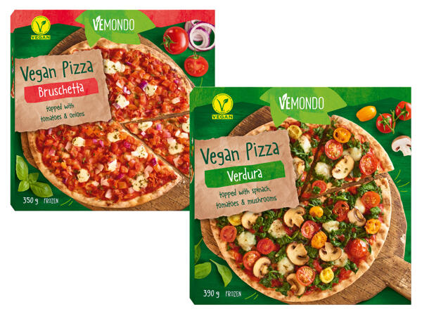Vegane Steinofenpizza
