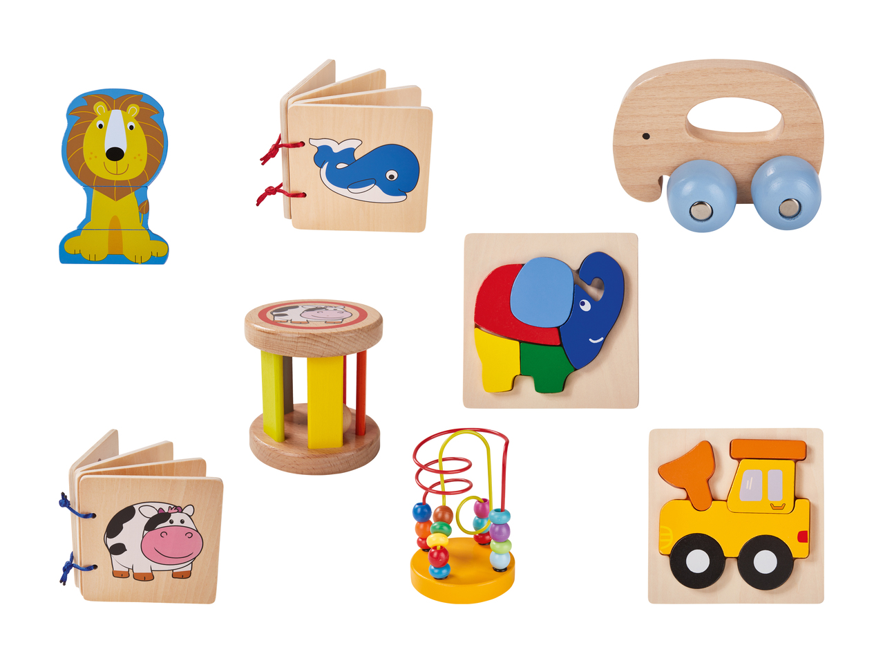 Jouets en bois (uniquement en Suisse alémanique)