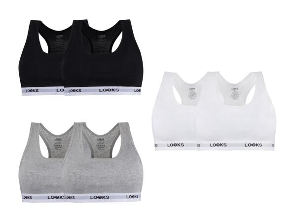 Bralette LOOKS, 2 pezzi