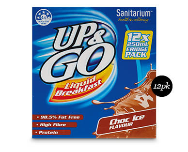 Up & Go Fridge Pack 12 x 250ml