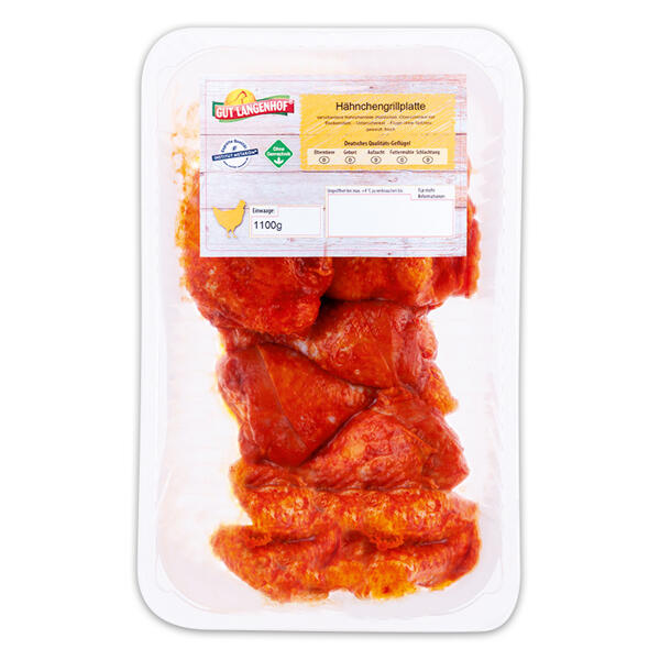 Hähnchengrillplatte