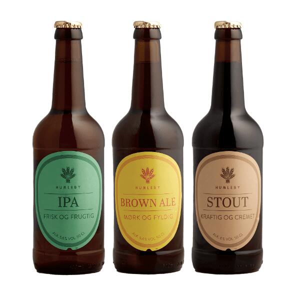 Stout, Brown ale eller IPA