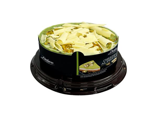 Pistachio cheesecake