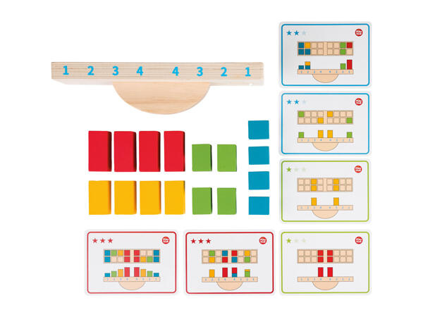 Playtive Wooden Rainbow Learning Toy
