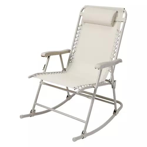 Folding Rocking Chair, Grey