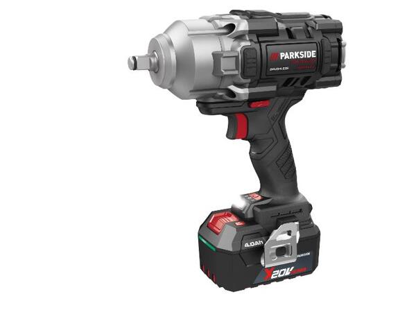 Sada s aku rázovým utahovákem 1/2″ PASSP 20-Li C4, 4 Ah