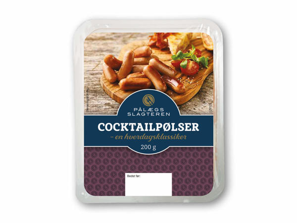 PÅLÆGSSLAGTEREN Cocktail­pølser