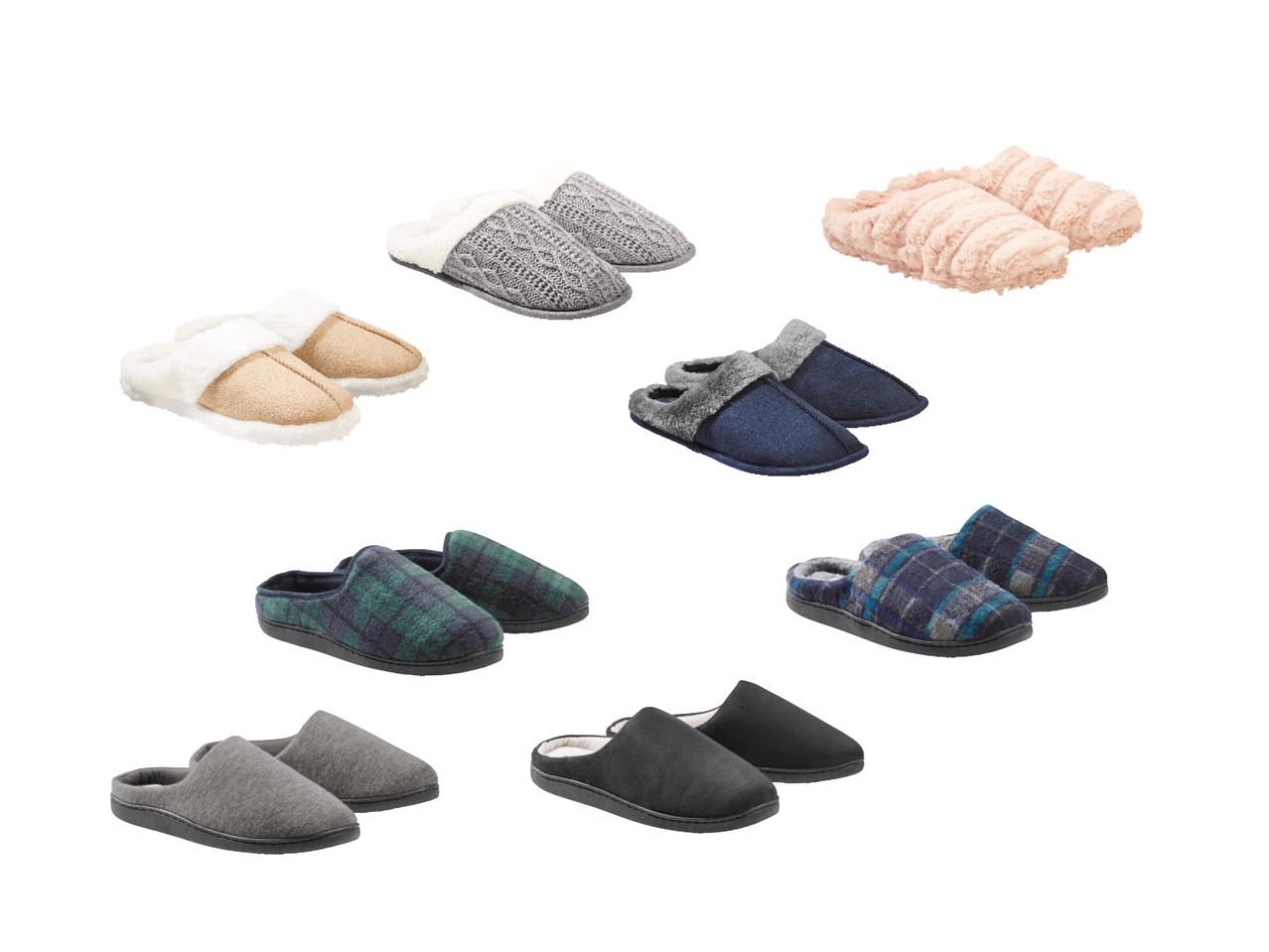ESMARA/LIVERGY Ladies'/Men's Slippers