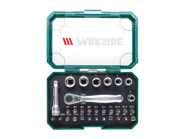 Parkside Bit Set / Ratchet Bit and Socket Set