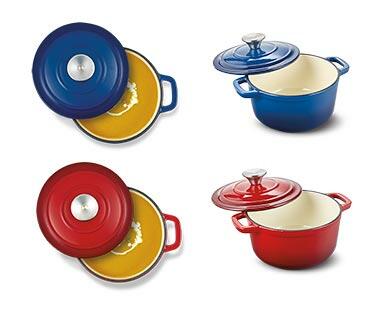 Crofton Mini Cast Iron 2-Quart Dutch Oven