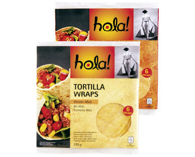 HOLA! 
 TORTILLA WRAPS