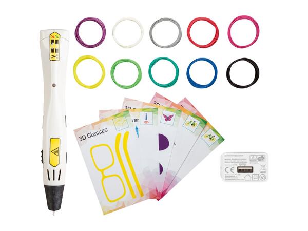 Crelando 3D Pen Set - 19 Piece Set
