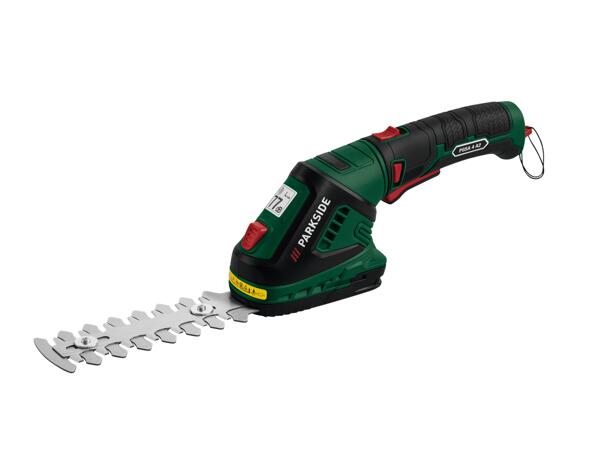 4V Cordless Grass & Hedge Trimmer