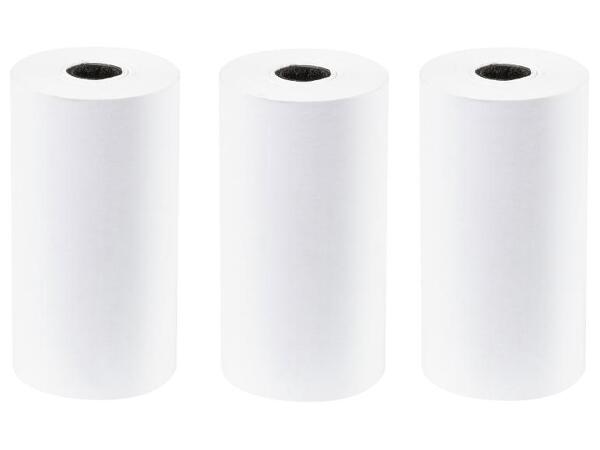 Sada mini kapesní tiskárny a fotopapíru pro kapesní mini tiskárnu, bílý, 9 kusů