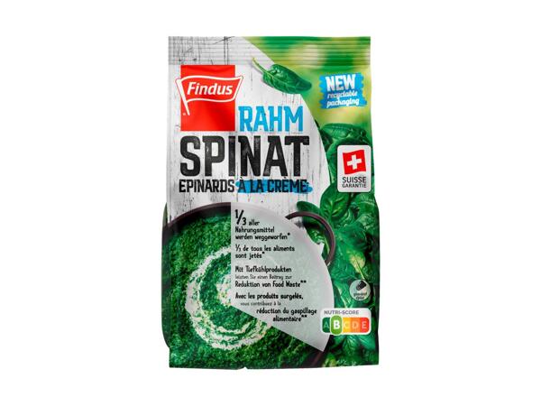 Épinards suisses à la crème Findus