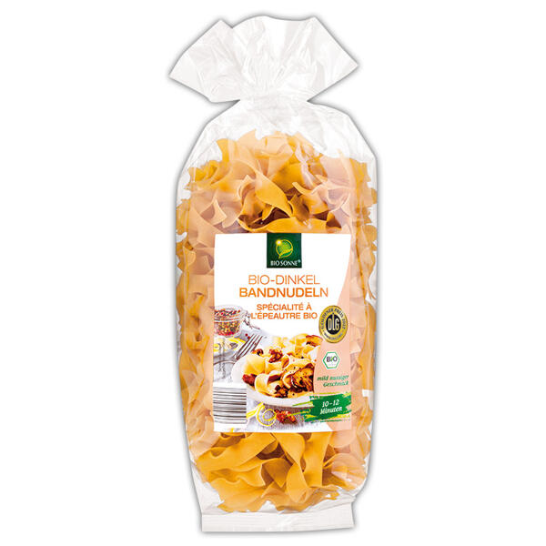 Bio-Dinkelteigwaren