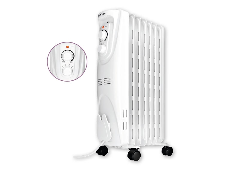 Silvercrest 1,500W Oil-Filled Radiator