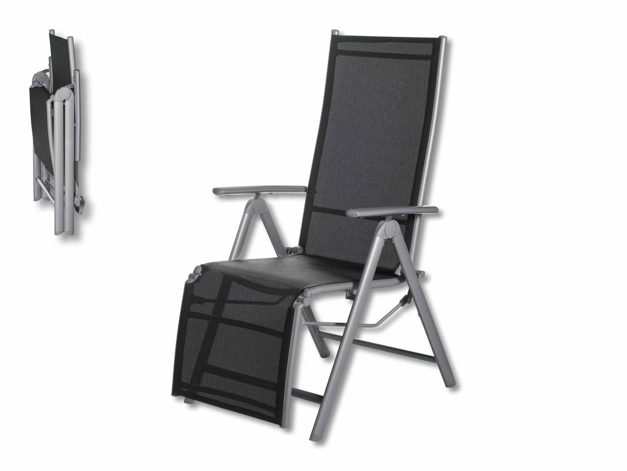 Fauteuil relax en aluminium