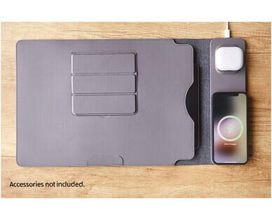 Wireless Charging Mat or Wireless Charging Laptop Sleeve