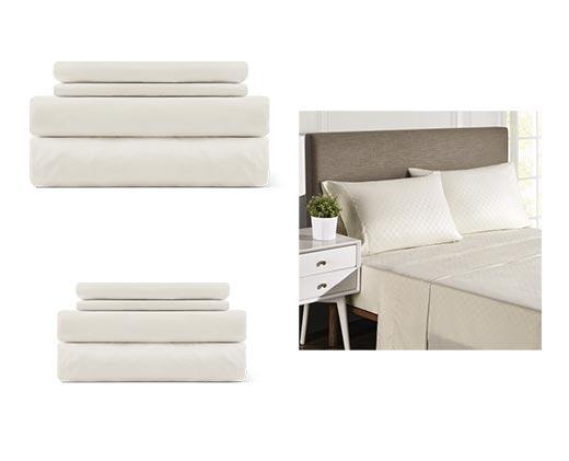 Huntington Home 
 Embossed Microfiber Sheets