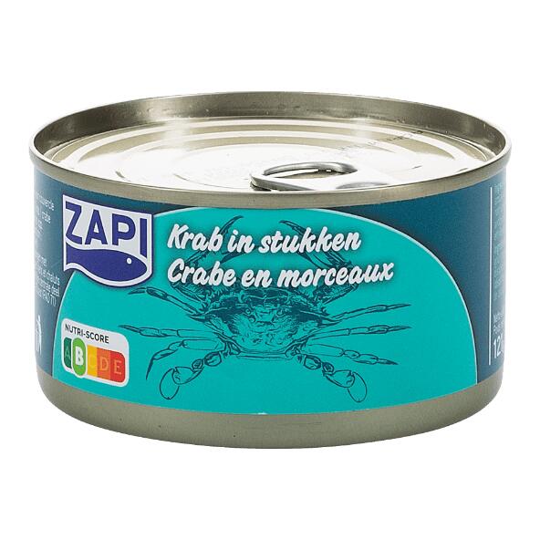 ZAPI(R) Krab in stukken