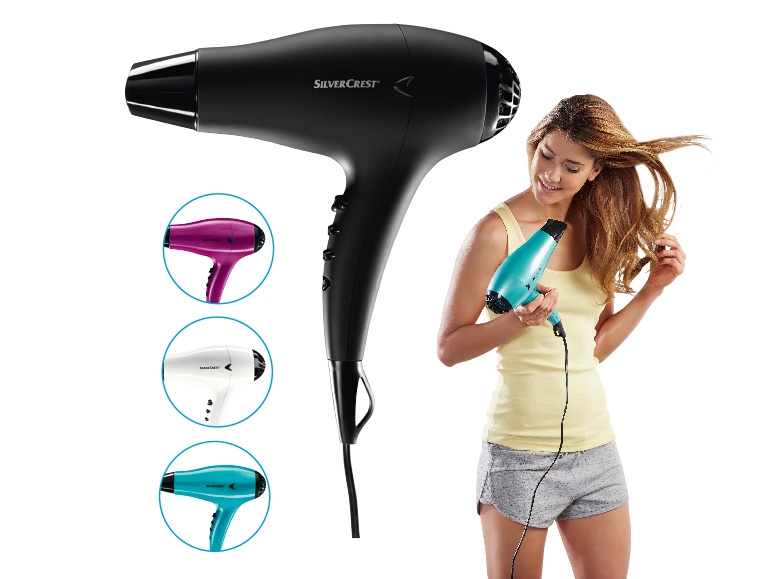 Silvercrest Personal Care 2,000W Ionic Hairdryer