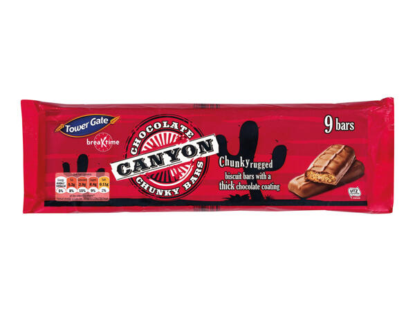 Tower Gate Chocolate Biscuit Bars Assorted