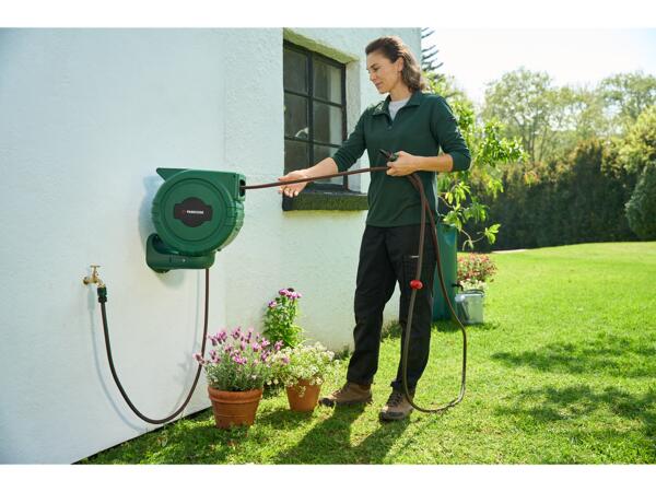 Wall-Mounted Hose Reel