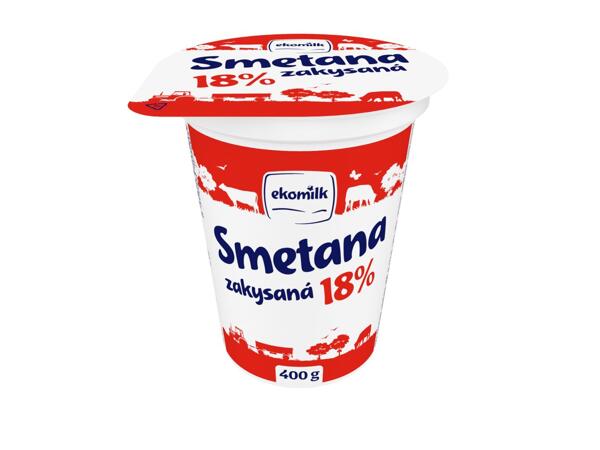 EKOMILK ZAKYSANÁ SMETANA