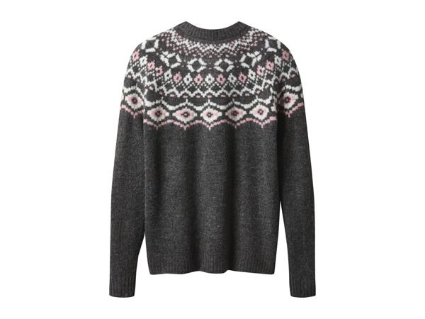 Esmara Ladies' Grey Chunky Knit Jumper