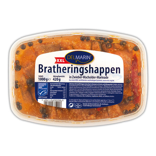 Fassrollmops / Bratheringshappen XXL