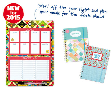 Meal Planner and Recipe Book