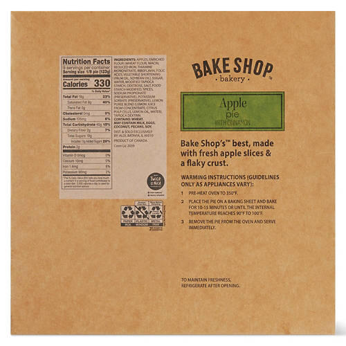 10" Double Crust Apple Pie, 39 oz